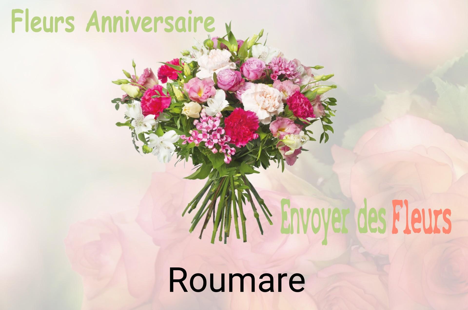 Bouquet de fleurs d’anniversaire livré à Roumare